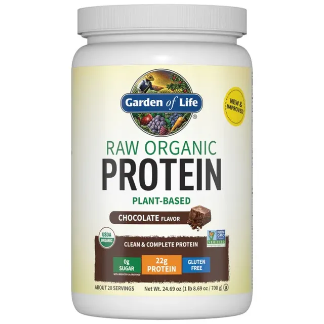 garden of life Raw Organic Protein Plant Formula, Chocolate