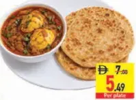 Egg Curry + Paratha