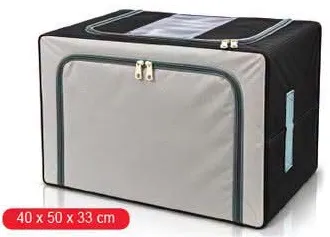 Folding storage box