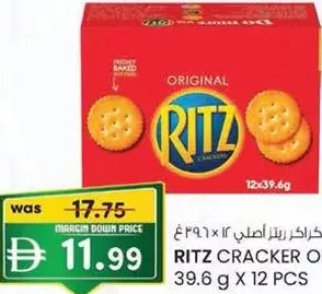 Ritz Crackers Value Pack Original