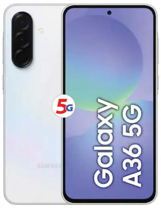 Samsung Galaxy A36 8GB, 256GB, 5G, Display: 6.7", Back: 50+8+5MP, Front: 12MP, 5000mAh