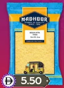 Madhoor Besan Atta Thick