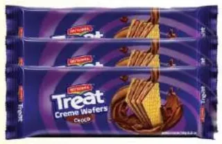 Britannia Treat Creme Wafers Chocolate Bites Asstd
