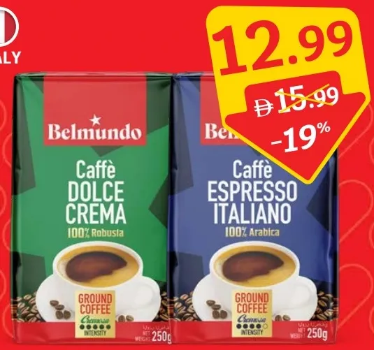 Belmundo قهوة مطحونة أرابيكا