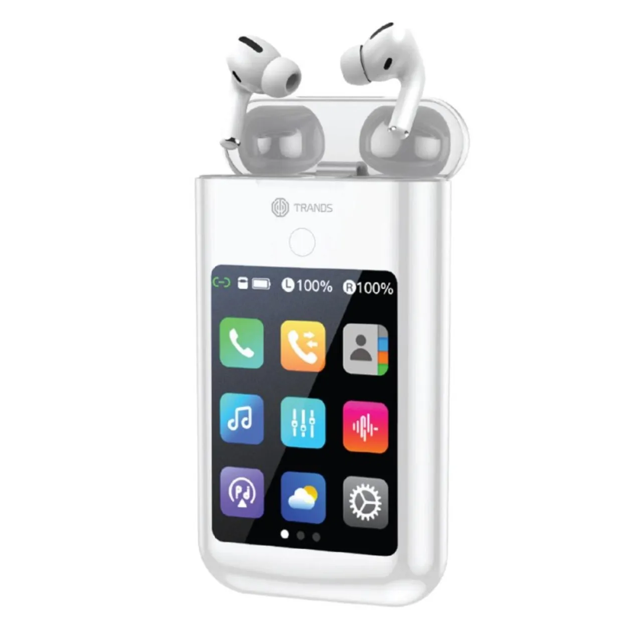 Trands باور بانك 8000 mAh مع سماعات أذن لاسلكية، TR-TWS-T20