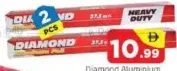 Diamond مذهلة رقائق المنيوم