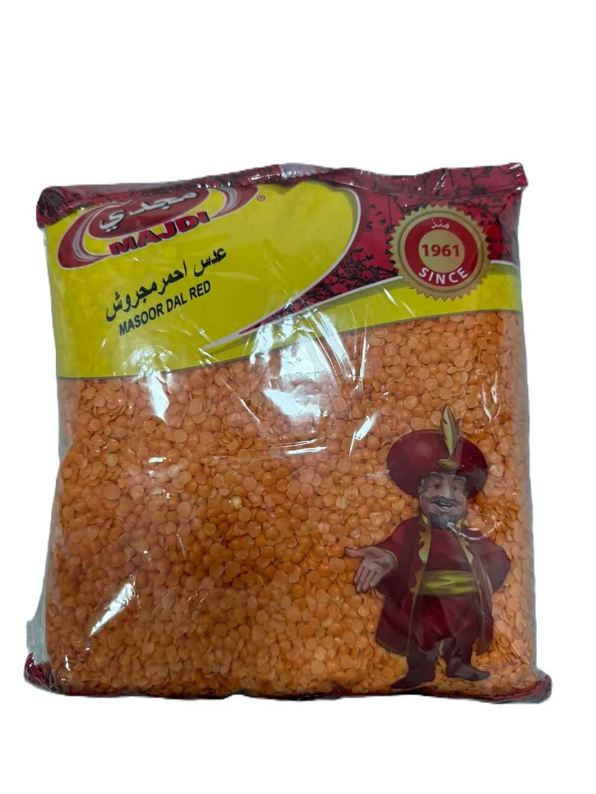 Majdi عدس مسور أحمر