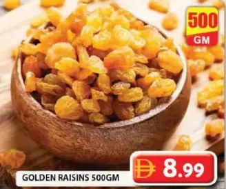 Raisins Golden