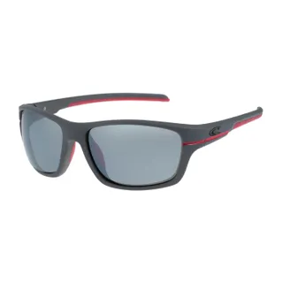 O'Neill O Neill Unisex Polarised Rectangle Sunglasses, Red, ONS-9021-2.0-108P