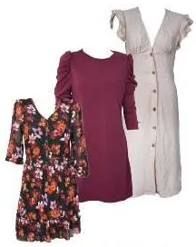 Ladies Mix Dress Assorted