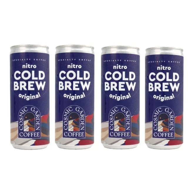 Cosmic Garden Coffee Nitro Cold Brew Coffee Original