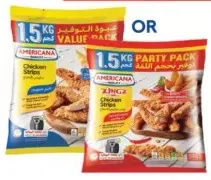 Americana Chicken strips Regular or spicy