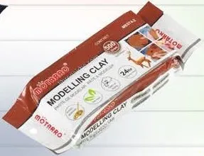 Motarro Modelling Clay Red-Brown