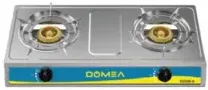 Domea Gas Cooker S/S 2 Burner - KG126-S