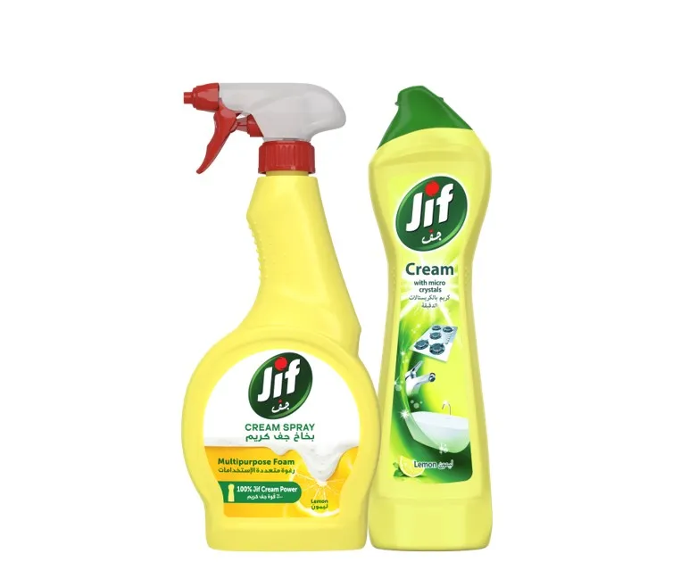 Jif كريم + بخاخ +