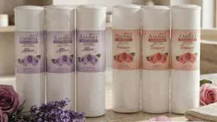 Amore بودرة تالك Fair White تشكيلة