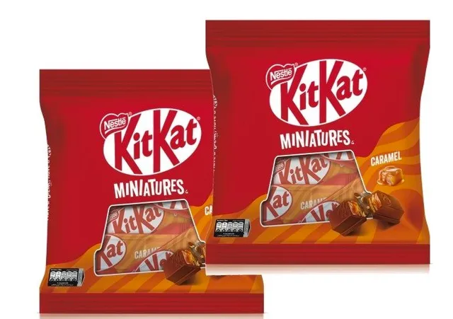 Kitkat Miniatures Mini Caramel Chocolate Bars