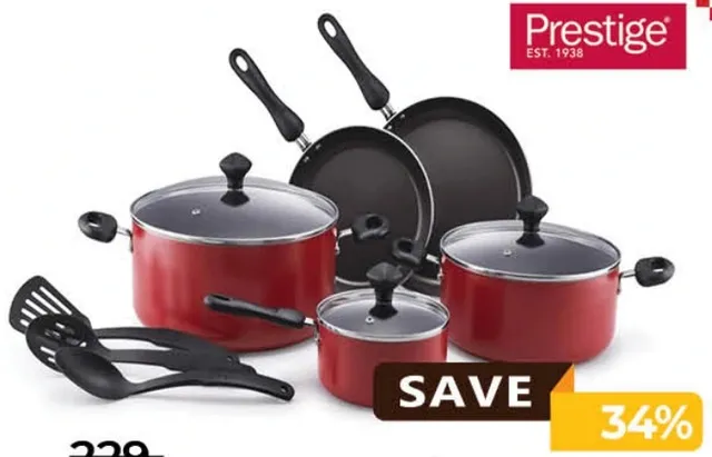 Prestige Non Stick Cookware Set PR21915