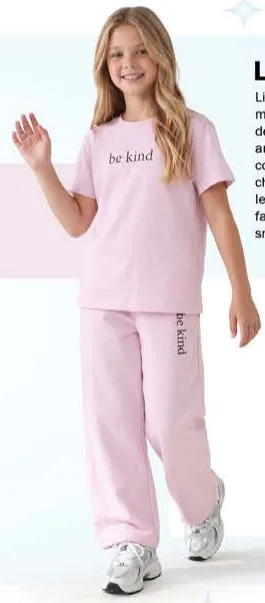 Rhymes Girls’ Relaxed-Fit Co-Ord Set