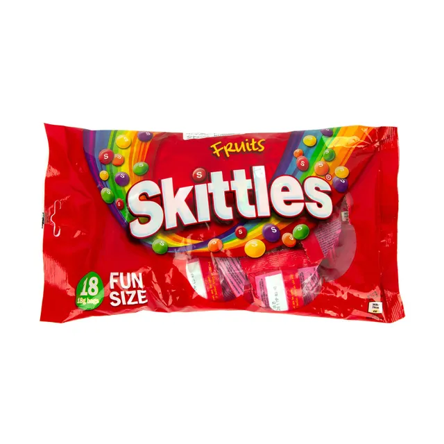 Skittles Fruits Fun Size 18 pcs