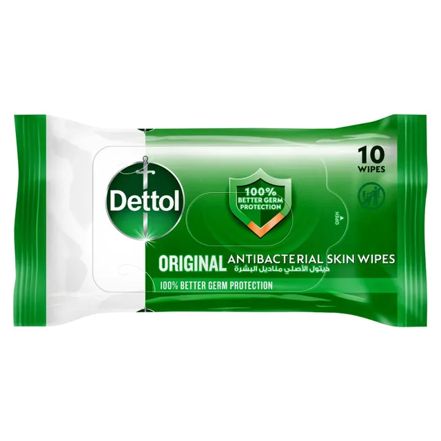 Dettol Wipes 10`S