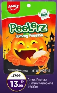 Amos Peelrz Gummy Pumpkins