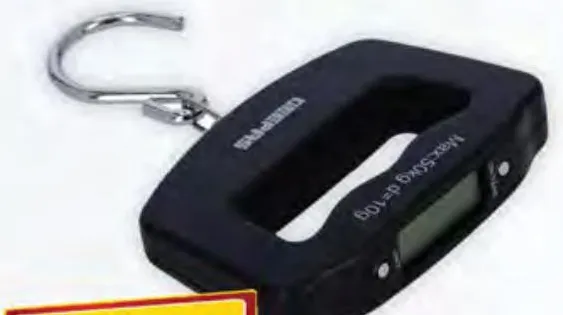 Geepas Digital Luggage Scale GLS46509