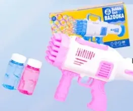 Battery Operated Bubble Gun asstd.