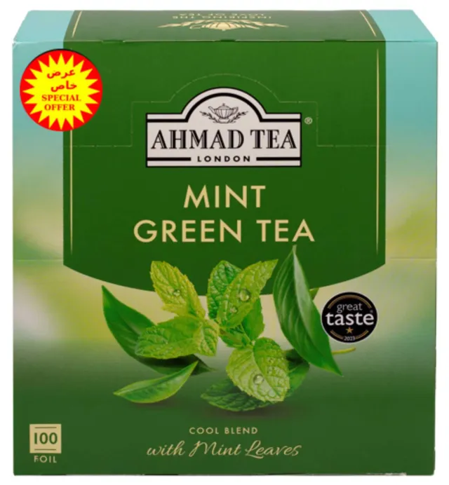 Ahmad Tea Grn Tea Mint Bag
