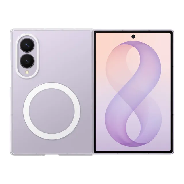 Samsung Galaxy Z Fold8 Clear Magnet Case, EF-CF971CTEGWW