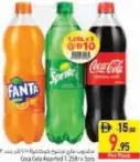 Coca Cola/Fanta/Sprite Assorted