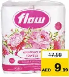 Flow KitchenTowel Embosd2Ply