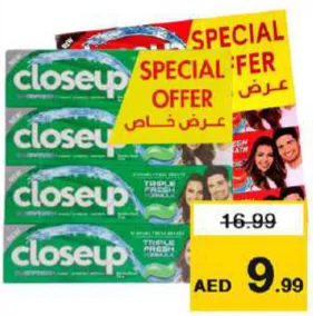 closeup Toothpaste Assorted