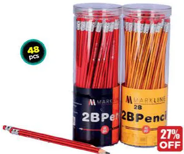 Markline HB Pencil Set Assorted