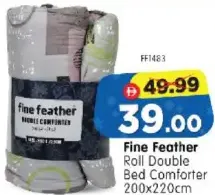 fine feather Roll Double Bed Comforter FF1463