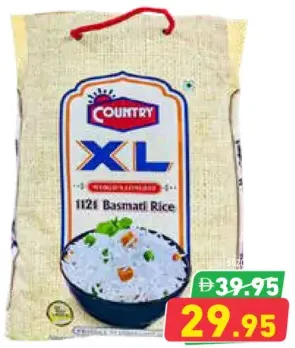 Country XL Indian Basmati Rice
