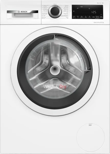 Bosch 9/ Series 4 Washer Dryer, Large LED display, ActiveWater Plus,1400 RPM, White WNA24400GC