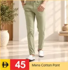 Mens Cotton Pant