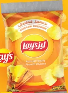 Lay's شيبس بطاطس بالجبن الفرنسي