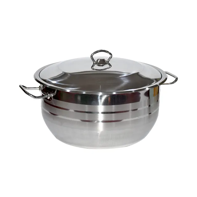 Erena Steel Deep Pot 30cm