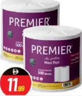 Premier Maxi Roll Twin Pack