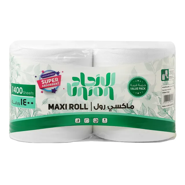 Union Maxi Roll Kitchen Towel - 2 x 1400 Sheets