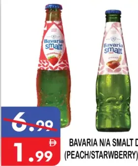 Bavaria N/A Smalt Drink Peach/Strawberry