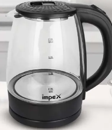 Impex Glass Kettle ST1805, 1500W