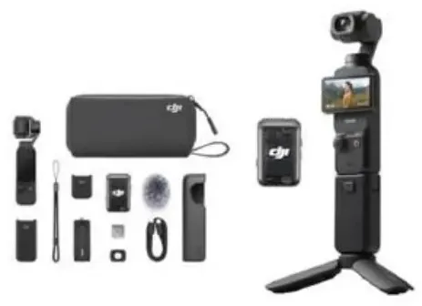 DJI كاميرا Osmo Pocket 3 كرييتور كومبو Zpk300-C2