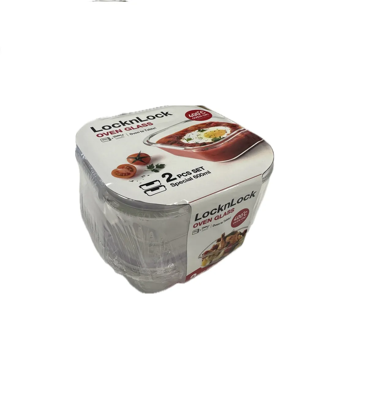 Locknlock Lock & Lock زجاج مربع - 2's
