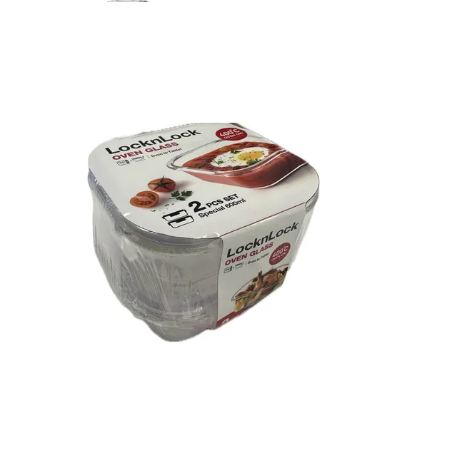 Locknlock Lock & Lock Glass Square - 2's