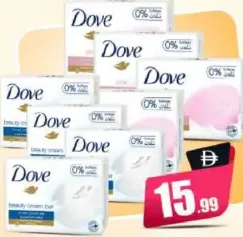Dove Soap Pink/White
