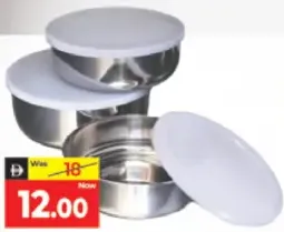 Raj Steel Container With Lid RSSP24