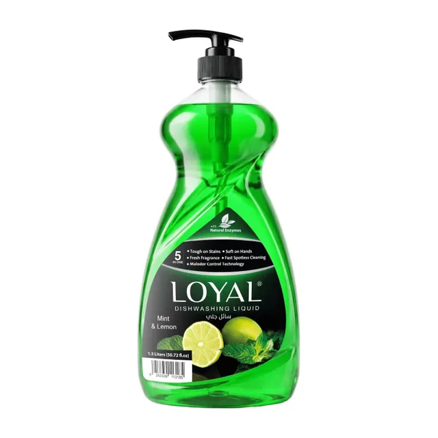 Loyal Dishwashing Liquid with Mint & Lemon Scent